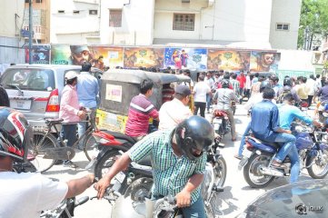 Raja Cheyyi Vesthe Movie Team at Devi Theater